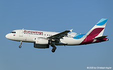 Airbus A319-132 | 9H-EXT | Eurowings  |  This Airbus A319 of Eurowings is operating the early morning flight from Dusseldorf to Zurich. | Z&UUML;RICH (LSZH/ZRH) 08.08.2025