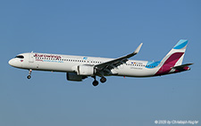 Airbus A321-251nx | D-AEEA | Eurowings  |  This is the first Airbus A321neo of Eurowings. It is seen here arriving from Berlin. | Z&UUML;RICH (LSZH/ZRH) 08.08.2025
