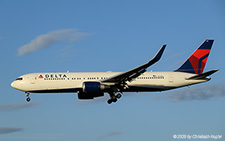 Boeing 767-332ER | N178DZ | Delta Air Lines  |  This Boeing 767-300 of Delta Air Lines is in service with the company since 23MAY2000 and the Winglets were installed in FEB2015. It is seen here arriving from Atlanta as Flight DAL90. | Z&UUML;RICH (LSZH/ZRH) 29.08.2025