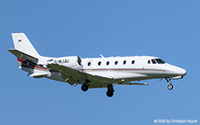 Cessna 560XLS Citation Excel | G-NJAI | untitled (Netjets Europe)  |  This Cessna 560XLS of Netjet UK is former CS-DXU of Netjet Europe and is seen here arriving from Berne. | Z&UUML;RICH (LSZH/ZRH) 03.09.2025