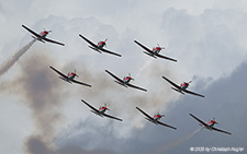 Pilatus PC-7 | FORMATION | Swiss Air Force  |  The Pilatus PC-7 Team of the Swiss Air Force performed over the Zurich airport.  | Z&UUML;RICH (LSZH/ZRH) 05.09.2025
