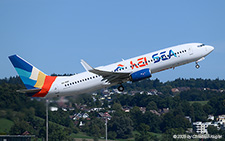 Boeing 737-8EH | SU-RSD | Red Sea Airlines  |  Red Sea Air has a weekly flight from Hurghada to Zurich using their Boeing 737-800 aircraft. | Z&UUML;RICH (LSZH/ZRH) 06.09.2025