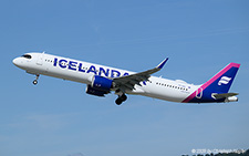 Airbus A321-271nx | TF-IAA | Icelandair  |  Icelandair currently operates a total of 4 Airbus A321neo, which are replacing the venerable Boeing 757 aircraft. This Airbus A321neo is seen here departing runway 28 in Zurich as flight ICE569. | Z&UUML;RICH (LSZH/ZRH) 06.09.2025
