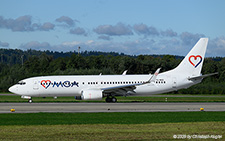 Boeing 737-85F | TC-MGO | Mavi Gök Aviation  |  This Boeing 737-800 of Mavi Gök Airlines is rarely seen in Zurich. It was captured operating Pegasus Airlines flight PGT5027 from Antalya to Zurich. | Z&UUML;RICH (LSZH/ZRH) 15.09.2025