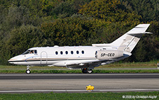 Hawker Beechcraft Hawker 750 | SP-CEO | untitled (Jet Story)  |  This Hawker 750 of Jet Story is seen here arriving from Frankfurt. The aircraft is normally based at Bydgoszcz in Poland.  | Z&UUML;RICH (LSZH/ZRH) 18.09.2025
