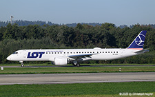 Embraer ERJ-195-E2 | SP-LEA | LOT Polish Airlines  |  This Embraer ERJ-195 SP-LEA was delivered to LOT Polish Airlines on 30JUL2024 as first of the Embraer ERJ-195 E2 aircraft.  | Z&UUML;RICH (LSZH/ZRH) 18.09.2025