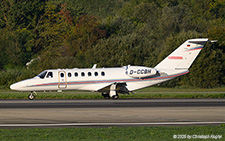 Cessna 525B CitationJet CJ3 | D-CCBH | untitled (Jetkontor)  |  This Cessna 525B CitationJet CJ3 is seen here leaving runway 14 in Zurich after its flight from Mannheim. The operator only operates two aircraft - the other one being a Cessna 560XL. | Z&UUML;RICH (LSZH/ZRH) 18.09.2025