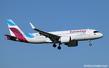 Airbus A320-251n | 9H-ENB | Eurowings  |  This Airbus A320neo has been transferred from Eurowings to Eurowings Europe Malta on 12MAY2024, being the only Airbus A320neo currently in service. | Z&UUML;RICH (LSZH/ZRH) 18.09.2025
