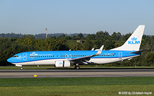 Boeing 737-800 | PH-BCK | KLM Royal Dutch Airlines  |  KLM Royal Dutch Airlines is operating several dairly flights between Amsterdam and Zurich using either Boeing 737 or Embraer 170/190 aircraft, the later of KLM Cityhopper. | Z&UUML;RICH (LSZH/ZRH) 18.09.2025