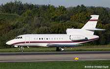 Dassault Falcon 900EX EASy | LX-EMO | untitled (Flying Group Luxembourg)  |  This Dassault Falcon 900 is seen here after a trans-atlantic flight from Bangor. This 2010 model is normally based at Antwep. | Z&UUML;RICH (LSZH/ZRH) 18.09.2025