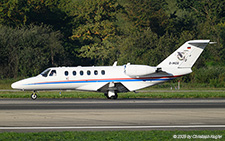 Cessna 525A CitationJet CJ2 | D-IKCG |  (Digajet Aviation)  |  This Cessna CitationJet is seen here as flight LEJ330 from Berlin. The aircraft is exiting runway 14 on taxiway H1. | Z&UUML;RICH (LSZH/ZRH) 19.09.2025