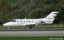 Raytheon 400A Beechjet | OK-BEE | untitled (JetBee)  |  The Czech operator JEtBee has a fleet of 4 Raytheon 400 Beechjet aircraft in service. Here OK-BEE is seen arriving from Prague.  | Z&UUML;RICH (LSZH/ZRH) 19.09.2025