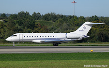 Bombardier BD.700 Global XRS | D-ACCC | untitled (ACM Air Charter)  |  This Bombardier Global Express of ACM Air Charter is seen here exiting runway 14 in Zurich after a long flight from Las Vegas Henderson. | Z&UUML;RICH (LSZH/ZRH) 19.09.2025