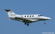 Hawker Beechcraft Premier IA | D-ICAB | untitled (Fly away)  |  This Hawker Beechcraft Premier IA is seen here on its final stages of the flight from Palma de Mallorca to Zurich. The aicraft is based at Nuremberg. | Z&UUML;RICH (LSZH/ZRH) 02.10.2025