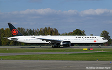 Boeing 777-333ER | C-FIUR | Air Canada  |  Air Canada is captured here on runway 10 in Zurich. The aircraft is operating flight ACA881 to Toronto. | Z&UUML;RICH (LSZH/ZRH) 18.10.2025
