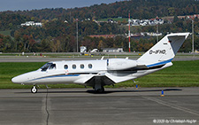 Textron Citation M2 | D-IFHD | untitled (E-Aviation)  |  This Textron Citation has arrived in Zurich from Berlin just a few hours ago and is not returning to its home base in Stuttgart. | Z&UUML;RICH (LSZH/ZRH) 18.10.2025