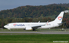 Boeing 737-85F | TC-MGP | Mavi Gök Aviation  |  This Boeing 737-800 of Mavi Gök Aviation is seen here taxing towards runway 10 in Zurich for its return flight to Antalya. . | Z&UUML;RICH (LSZH/ZRH) 18.10.2025