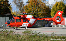 Airbus Helicopters H145 | HB-ZQM | Swiss Air Ambulance  |  This Airbus Helicopters H145 is parked on the ramp of the Swiss Air Ambulance.  | Z&UUML;RICH (LSZH/ZRH) 24.10.2025