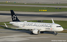 Airbus A320-214 | OO-SNQ | Brussels Airlines  |  This is one of 2 Aircraft A320 of Brussels Airlines painted int the Star Alliance colour scheme. The aircraft is seen here taxing towards runway 28 for its return flights to Brussels. | Z&UUML;RICH (LSZH/ZRH) 11.11.2025