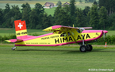 Pilatus PC-6/350-H2 | HB-FAN | private  |  This Pilatus PC-6 is the last piston driven PC-6 | LSZO 14.06.2025