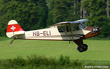Piper L-4J Grasshopper | HB-ELI | private  |  This Piper L-4J Grasshopper is based at Beromunster. It was registered in Switzerland on 04MAR1946. | LSZO 14.06.2025