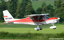 LightWing AC4 | HB-WEC | private  |  This Lightwing AC4 is based at Beromunster and is seen here departing on runway 33. | LSZO 14.06.2025