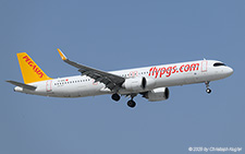 Airbus A321-251nx | TC-RFK | Pegasus Airlines  |  TC-RFK is one of currently 59 Airbus A321neo operated by Pegas Airlines. This aircraft is seen arriving from Istanbul Sabiha Gokcen as flight PGT2006. | ANTALYA (LTAI/AYT) 11.05.2025