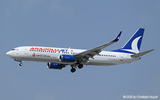 Boeing 737-8F2 | TC-JFM | AJet  |  This Boeing 737-800 TC-JFM was initially purchased by Turkish Airlines and delivered on 26MAY1999 to the airline. It was then transferred on 29JAN2021 to Anadolujet which later became AJet. | ANTALYA (LTAI/AYT) 11.05.2025