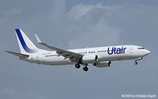 Boeing 737-8GU | RA-73088 | UTair  |  This Boeing 737-800 of Utair is seen here arriving from Moscow-Vnukova as flight UTA83. Flying time was 4:54 hours. | ANTALYA (LTAI/AYT) 11.05.2025