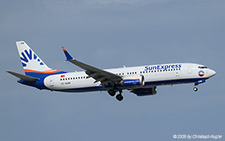 Boeing 737 MAX 8 | TC-SOM | SunExpress  |  This Boeing 737 MAX 8 of SunExpress is captured operating flight SXS615 from Cologne to Antalya. | ANTALYA (LTAI/AYT) 11.05.2025