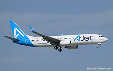 Boeing 737-8F2 | TC-JFT | AJet  |  This Boeing 737-800 is captured arriving from Istanbul Sabiha Gokcen after only 0:49 hours flying time. | ANTALYA (LTAI/AYT) 11.05.2025