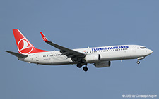 Boeing 737-8F2 | TC-JZG | Turkish Airlines  |  This Boeing 737-800 has entered service with Turkish Airlines on 03OCT2021. Between OCT2019 and OCT2021, it was leased to Air Albania before returning to Turkish Airlines. | ANTALYA (LTAI/AYT) 11.05.2025