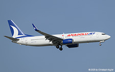 Boeing 737-8AS | TC-JZL | AJet  |  This Boeing 737-800 has been operated by Ryanair between 02DEC2011 and 18SEP2019. It was afterwards delivered to AnadoluJet where it entered service on 17JAN2020. | ANTALYA (LTAI/AYT) 11.05.2025