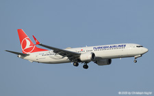 Boeing 737 MAX 9 | TC-LYE | Turkish Airlines  |  This Boeing 737 MAX 9 was delivered to Turkish Airlines on 28SEP2021. It is seen here operating flight THY2428 from Istanbul to Antalya. | ANTALYA (LTAI/AYT) 11.05.2025