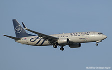 Boeing 737-800 | RA-73103 | Aeroflot  |  This Boeing 737-800 of Aerflot has been painted in the SkyTeam special colour scheme since its delivery on 08FEB2017. The aircraft then was registered as VP-BMB and was re-registered on 12MAR2022 as RA-73103. | ANTALYA (LTAI/AYT) 11.05.2025