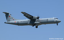 ATR 72-212A (600MUA) | TCB701 | Turkish Navy  |  This ATR-72 of the Turkish Navy is one of 3 aircraft of this type used to transport passengers. | ANTALYA (LTAI/AYT) 13.05.2025