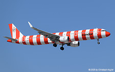 Airbus A321-211 | D-AIAB | Condor  |  This Airbus A321 of Condor is seen here operating flight CFG142 from Frankfurt. The aircraft is painted in the so called Red Passion livery. | ANTALYA (LTAI/AYT) 13.05.2025