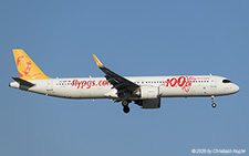 Airbus A321-251nx | TC-RDP | Pegasus Airlines  |  This Airbus A321 has been painted in the 100th special colours with Mustafa Kemal Ataturk in the tail. | ANTALYA (LTAI/AYT) 13.05.2025