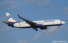 Boeing 737-8AL | TC-SRB | SunExpress  |  This Boeing 737-800 of SunExpress is seen here arriving from Paderhorn as flight SXS369. | ANTALYA (LTAI/AYT) 14.05.2025