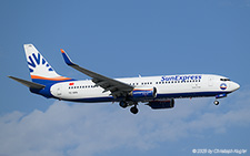 Boeing 737-800 | TC-SPN | SunExpress  |  This Boeing 737-800 is about to land on runway 36C at Antalya thus completing flight SXS315 from Chisinau. | ANTALYA (LTAI/AYT) 14.05.2025