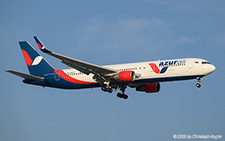 Boeing 767-3Y0ER | RA-73079 | Azur Air  |  This Boeing 767-300 is touring the world since JAN1991. It is seen here arriving from Yekaterinburg as flight AZV1041. | ANTALYA (LTAI/AYT) 14.05.2025