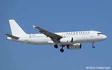 Airbus A320-233 | LY-HMD | Azerbaijan Airlines  |  This Airbus A320 of Azerbaijan Airlines had at least titles applied on the otherwise white aircraft. | ANTALYA (LTAI/AYT) 14.05.2025