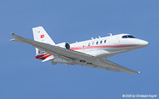 Textron Citation Latitude | TC-FCE | Turkish Flight Inspection  |  This Textron Citation Latitude is calibrating the ILS and thus made some low passes with the gear retracted | ANTALYA (LTAI/AYT) 14.05.2025