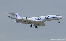 Gulfstream V | 678 | Greek Air Force  |  This Gulfstream GV of the Greek Air Force was arriving for an informal meeting of NATO foreign ministers held at Antalya. | ANTALYA (LTAI/AYT) 14.05.2025