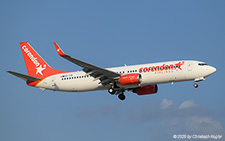 Boeing 737-8FH | 9H-TJB | Corendon Airlines Europe  |  This Boeing 737-800 of Corendon Airlines Europe took off at Munster at 02:57 LT in order to arrive at Antalya just after sunrise. | ANTALYA (LTAI/AYT) 14.05.2025