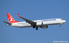 Boeing 737 MAX 9 | TC-LYA | Turkish Airlines  |  This Boeing 737 MAX 9 is seen here returning from Chisinau as flight THY3253. | ANTALYA (LTAI/AYT) 15.05.2025