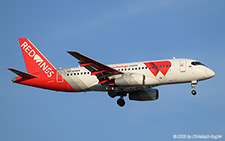 Sukhoi Superjet 100 | RA-89184 | Red Wings  |  This Sukhoi Superjet of Red Wings is operating the flight from Sochi to Antalya in 1:54 hours. | ANTALYA (LTAI/AYT) 15.05.2025