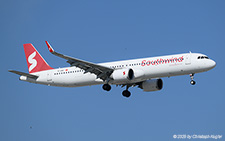 Airbus A321-253nx | TC-GRE | Southwind Airlines  |  This Airbus A321 of Southwind Airlines is seen here operating flight STW78 from Krasnoyarsk. The flying time was 7:07 hours.. | ANTALYA (LTAI/AYT) 15.05.2025