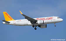 Airbus A320-251n | TC-NBJ | Pegasus Airlines  |  This Airbus A320neo of Pegasus Airlines is seen here arriving from Ercan, a short flight of only 0:36 hours flying time. | ANTALYA (LTAI/AYT) 15.05.2025