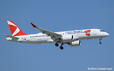 Airbus A220-300 | OK-FYC | Smart Wings  |  This Airbus A220-300 is operating flight TVS1196 from Prague to Antalya. | ANTALYA (LTAI/AYT) 15.05.2025